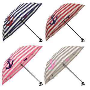 Taschenschirm "Anker" Regenschirm Schutz Maritim Kleidung / Accessoires