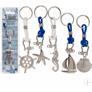 Maritimer Schlüsselanhänger mit Kordel Accessoire, Schlüsselanhänger