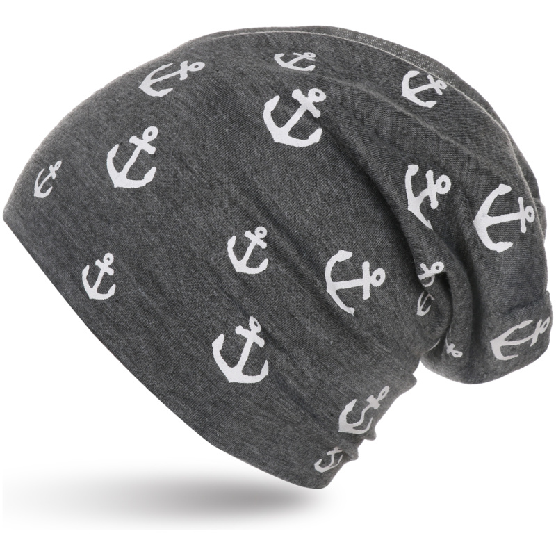 Hochwertige Beanie "Mini Anker" Mütze Maritim - Stilvoll & Komfortabel Baumwolle, Mode, Polyester