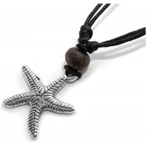 Halskette mit Anhänger “Seestern”, 25 x 25 mm Schmuck Halskette