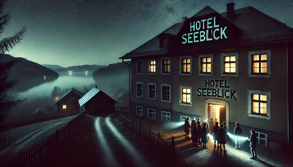 Episode 8: Das verborgene Zimmer Abenteuer, Dokumente, Geheimnisse, Glocke, hotel seeblick, Karte, Kindergruppe, Rituale, sankelmarker see, Wächter des Sees