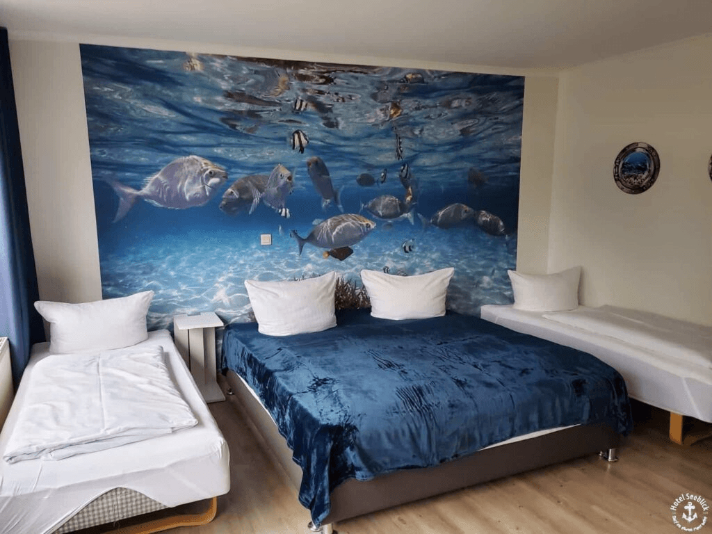 Dennis arbeitet auch unter Wasser