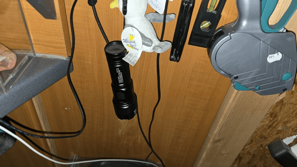 Eine Taschenlampe? Bitte, gerne!