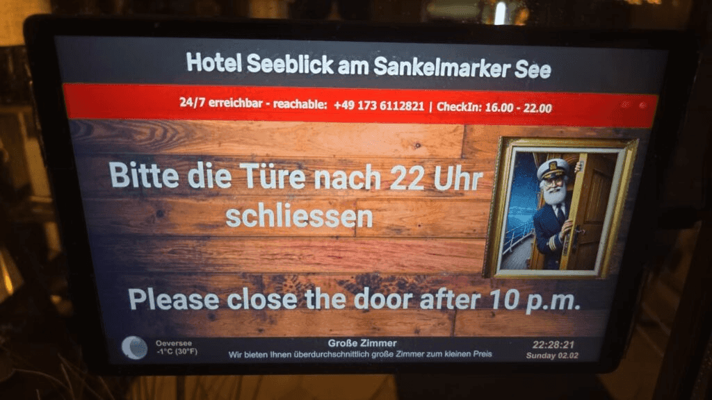 Harald Schmidt wünscht gute Nacht