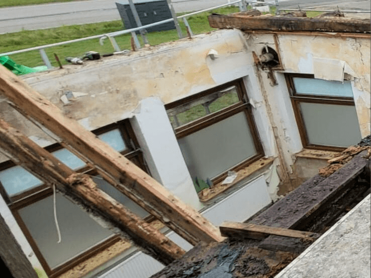 Vor knapp 3 Jahren fehlte das Dach