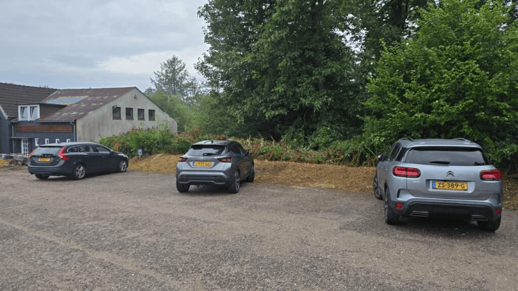 Schrägparkende Schrägparker