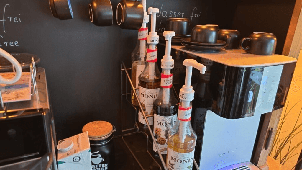 Was vorne steht, schmeckt am Besten