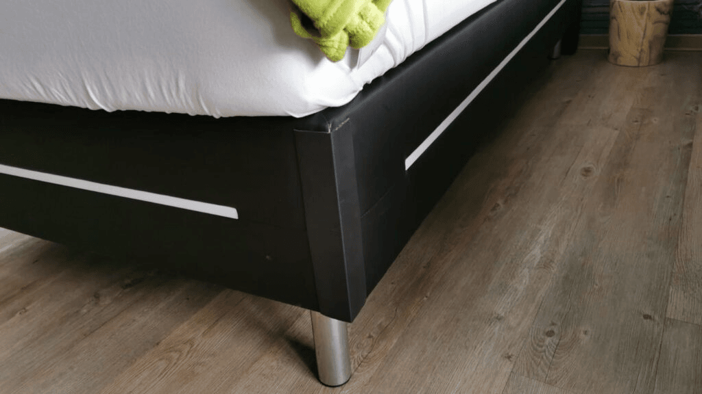 Ein Bett und seine Beanspruchung