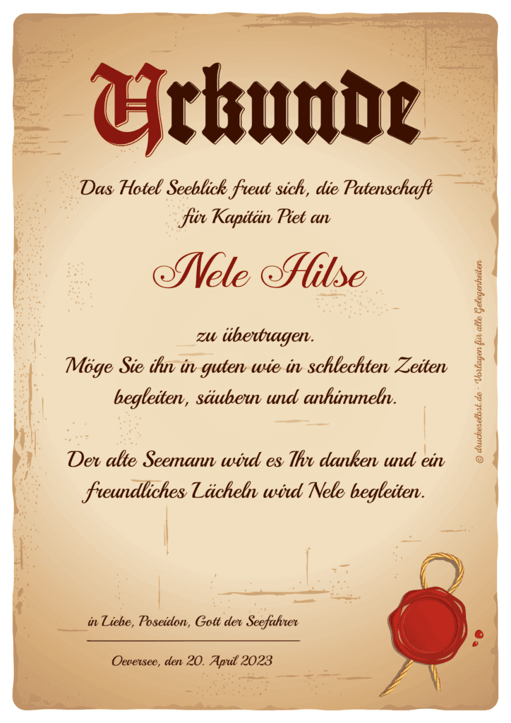 Ronja und Nele und Hein und Piet